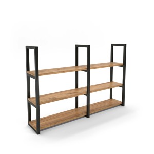 Półka wisząca - loft industrialna potrójna