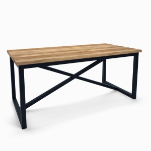 Stół Loft X - jadalniany konferencyjny industrialny