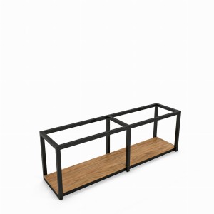 Półka wisząca industrialna stalowa gabinet salon kuchnia