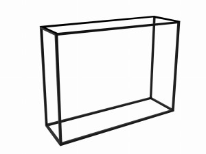 Stelaż konsoli VEGA konsola industrialna przedpokój salon